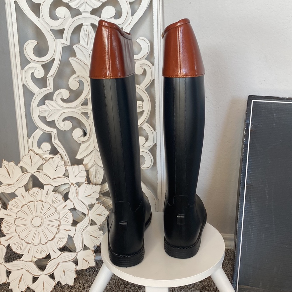 QUPID Women's RAIN BOOT - Black BRAND NEW IN BOX - Picture 11 of 15